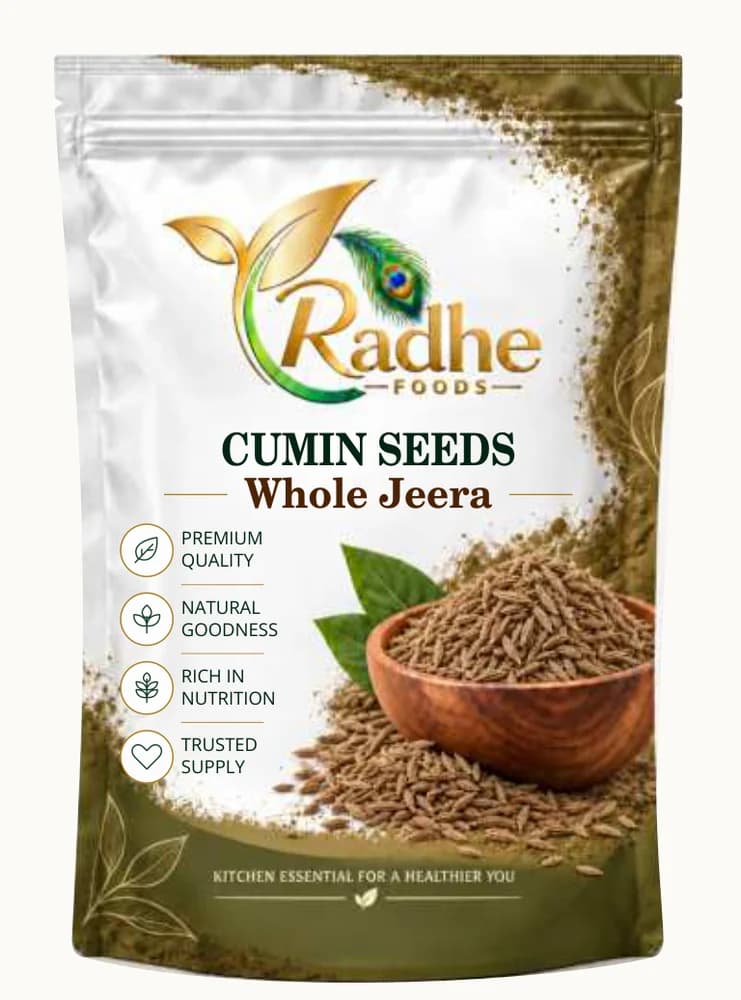 Radhe Foods Cumin Seeds – Whole Jeera