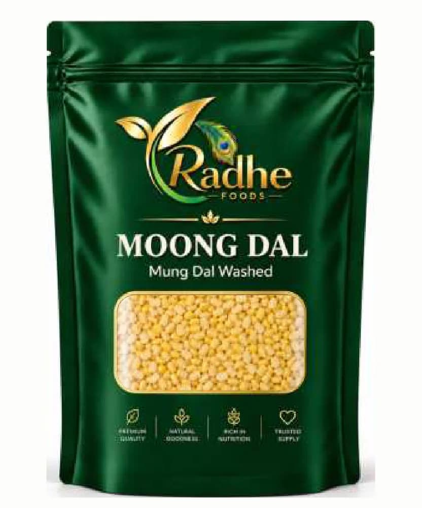 Radhe Foods moong dal pouch